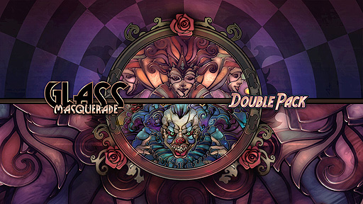 画像ギャラリー No.002のサムネイル画像 / Switch「Glass Masquerade Double Pack」の配信が本日スタート。ステンドグラスアート風パズルを楽しめる“Glass Masquerade”2作のセット