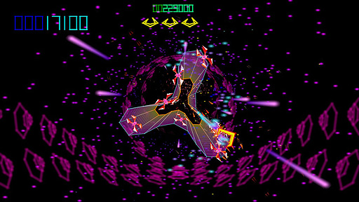 画像ギャラリー No.005のサムネイル画像 / Switch版「Tempest 4000」の配信が本日スタート。1981年のAtari“Tempest”から続くシューティングシリーズの最新作