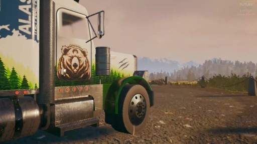 画像ギャラリー No.006のサムネイル画像 / 「Alaskan Truck Simulator」のゲームプレイトレイラーが公開。過酷なアラスカをトラックで走破する新作ドライブシム