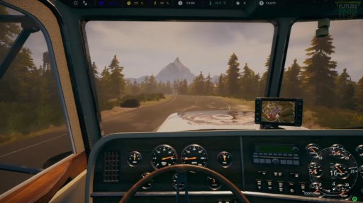 画像ギャラリー No.008のサムネイル画像 / 「Alaskan Truck Simulator」のゲームプレイトレイラーが公開。過酷なアラスカをトラックで走破する新作ドライブシム
