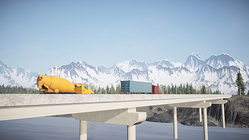 画像ギャラリー No.005のサムネイル画像 / アラスカを舞台にしたトラック運転シム「Alaskan Road Truckers」,序盤の3時間が無料で楽しめるプレイテストを本日実施
