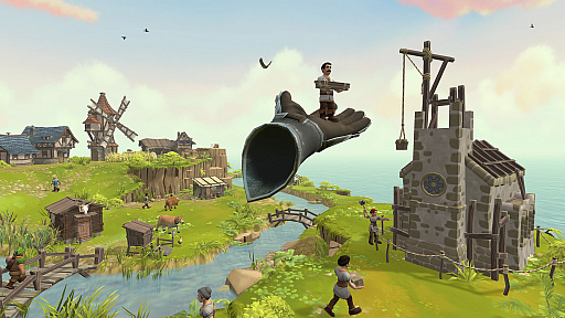 画像ギャラリー No.002のサムネイル画像 / 「Townsmen VR」の製品版がSteamでついにリリース。中世風の世界を舞台にした街づくりシムがVR対応に