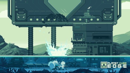 画像ギャラリー No.005のサムネイル画像 / ［GDC 2022］コスタリカ生まれの新作「Planet Cube: Edge」を紹介。初代GB風のグラフィックスが目を惹くプラットフォームアクション