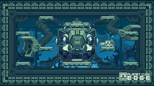 画像ギャラリー No.006のサムネイル画像 / ［GDC 2022］コスタリカ生まれの新作「Planet Cube: Edge」を紹介。初代GB風のグラフィックスが目を惹くプラットフォームアクション