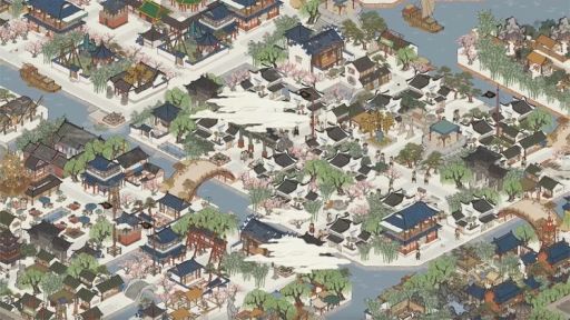 画像ギャラリー No.003のサムネイル画像 / スマホアプリ「水都百景録〜癒しの物語と町づくり」配信開始。古き良き町を建設する経営SLG