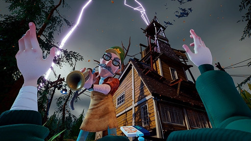 画像ギャラリー No.005のサムネイル画像 / ステルスアクション「Hello Neighbor 2」本日配信,ローンチトレイラー公開。AI学習でプレイヤーに迫る“追いかけっこゲーム”最新作