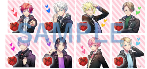 画像ギャラリー No.002のサムネイル画像 / 「Prince Letter(s)! フロムアイドル」,NFTの企画第二弾を開催。対象商品購入でバレンタインチョコレートNFTを付与