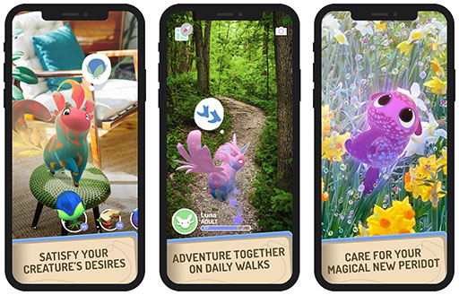 画像ギャラリー No.002のサムネイル画像 / Nianticの新作アプリ「Peridot」を遊んでみた。スマホで楽しめるARを活用した新たな育成ゲームの内容をお届け