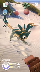 画像ギャラリー No.005のサムネイル画像 / 自分だけのバーチャル生物を育てられる。新作ARペットアプリ「Peridot」配信開始