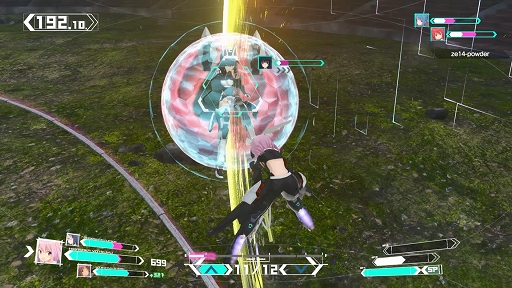 画像ギャラリー No.010のサムネイル画像 / 「アリス・ギア・アイギスCS」プレイレポート。総勢22名のアクトレスがハイスピードバトルを繰り広げる3D対戦アクション