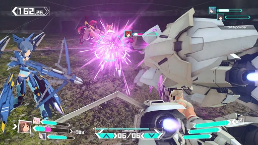 画像ギャラリー No.014のサムネイル画像 / 「アリス・ギア・アイギスCS」プレイレポート。総勢22名のアクトレスがハイスピードバトルを繰り広げる3D対戦アクション