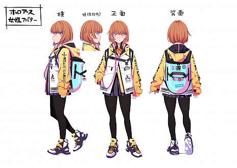 画像ギャラリー No.004のサムネイル画像 / 「ホロアース」，コンセプトムービー第1弾公開。アバターデザインやキャラクタービジュアルなども明らかに