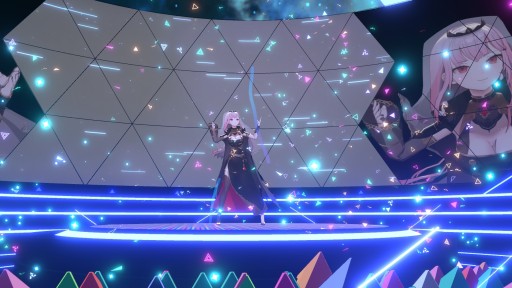 画像ギャラリー No.005のサムネイル画像 / 「ホロアース」内で開催された“AZKi × Mori Calliopeプロトライブ”をレポート。メタバース内ライブイベントに，新たなエンタメの可能性を見た