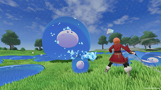 画像ギャラリー No.002のサムネイル画像 / 「ホロアース」にボスモンスター「ヒュージスライム」や新たなエモートが登場。9月19日に実施予定のアップデート内容が明らかに
