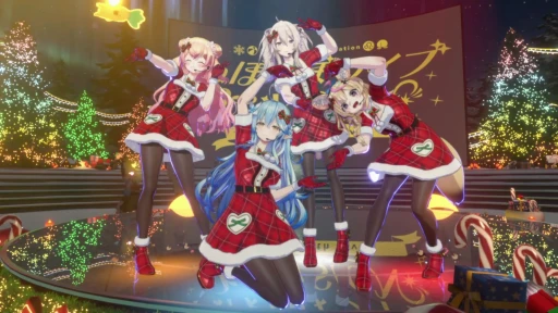 画像ギャラリー No.001のサムネイル画像 / “ねぽらぼ”の4人がステージを駆け回った「re:VISION Holoearth Live」レポート。タレントと観客が作り上げるバーチャルライブがついに実現
