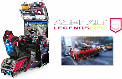画像ギャラリー No.001のサムネイル画像 / 【PR】アーケード向けレースゲーム「アスファルト9:Legends」のロケテストがアミパラ岡山店にて5月15日まで実施中