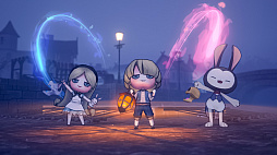 画像ギャラリー No.012のサムネイル画像 / 「オバケイドロ!」のPC(Steam)版が2022年に配信決定。3分の制限時間の中でオバケとニンゲンに分かれて,追いかけっこを繰り広げる