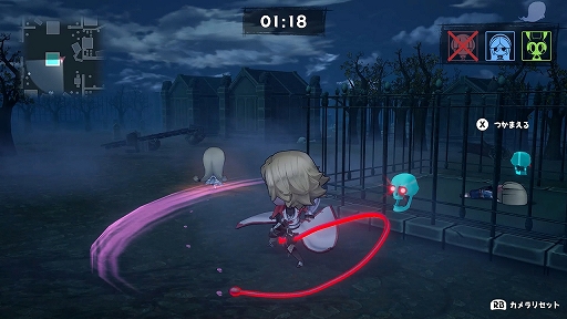 画像ギャラリー No.021のサムネイル画像 / 「オバケイドロ!」×「悪魔城ドラキュラ」シリーズコラボ試遊レポート。可愛くなったアルカードとレオンがケイドロで活躍