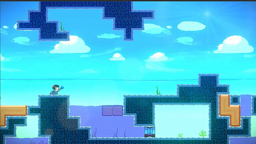画像ギャラリー No.002のサムネイル画像 / 「さかだちの街」のデモ版がSteam Next Festで配信中。逆立ちで重力が逆転し，さらに上下反転で“ぶら下がる”，脳がバグる系パズルアクション