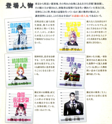 画像ギャラリー No.002のサムネイル画像 / ネタバレなしでお届けする「キルタイム・キラーズ」体験会レポート。ヨフカシプロジェクトが贈る，殺人鬼だらけの新作マーダーミステリー