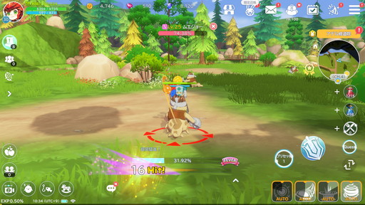 画像ギャラリー No.007のサムネイル画像 / ［プレイレポ］じっくりやり込める王道のMMORPG「シールM ノスタルジア」。原作から継承されたコンボシステムは健在！
