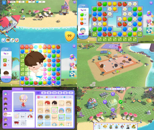 画像ギャラリー No.002のサムネイル画像 / BTSを題材とした新作アプリ「BTS Island: In the SEOM」が2022年上半期にリリース予定。事前登録の受付も開始に