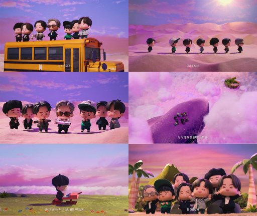 画像ギャラリー No.001のサムネイル画像 / BTSが開発に参加した新作アプリ「BTS Island: In the SEOM」，ゲームキャラクターが登場する最新MVを公開。正式サービス開始は6月28日