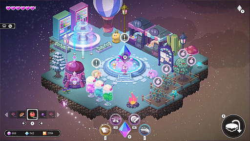 画像ギャラリー No.002のサムネイル画像 / オープンワールドアクションRPG「Crystarise」のアーリーアクセス版が配信開始に。空島で生活シム，大地でアクションが楽しめる