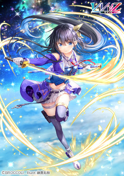 画像ギャラリー No.009のサムネイル画像 / 「Vividz」,βカード第4弾“月恋 らぶり”を配布開始。“キョウカ VS 玲”の対戦動画も公開に
