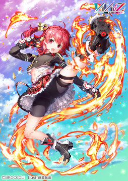 画像ギャラリー No.010のサムネイル画像 / 「Vividz」,βカード第4弾“月恋 らぶり”を配布開始。“キョウカ VS 玲”の対戦動画も公開に