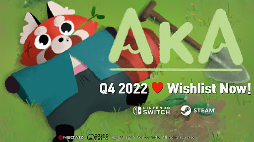 画像ギャラリー No.001のサムネイル画像 / NEOWIZ,「アカ(Aka)」のパブリッシング契約締結を発表。退役軍人のレッサーパンダが魂を癒していくADV