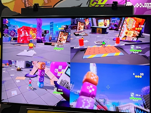 画像ギャラリー No.002のサムネイル画像 / ［TGS2022］「グリッチバスターズ：スタックオンユー」プレイレポート。くっついたり身を重ねたりして，仲良く遊ぼう！