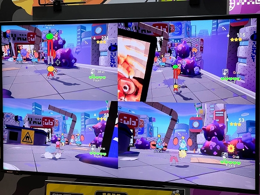 画像ギャラリー No.005のサムネイル画像 / ［TGS2022］「グリッチバスターズ：スタックオンユー」プレイレポート。くっついたり身を重ねたりして，仲良く遊ぼう！