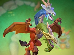 「ウォークラフト ランブル」，シーズン2開幕。異なる2体の敵に毒攻撃と電撃を繰り出せる新兵士キメラと，新PvPマップ・アラシ盆地が登場