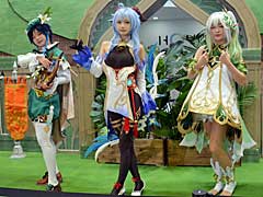 ［G-STAR 2022］HoYoverseブースでは「ゼンレスゾーンゼロ」「崩壊：スターレイル」を出展。「原神」人気も凄まじく，見かけたコスプレイヤーは60人