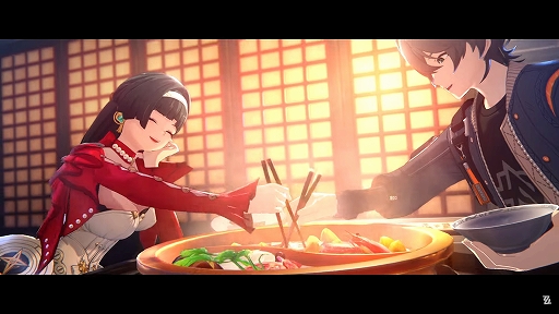 画像ギャラリー No.003のサムネイル画像 / 「ゼンレスゾーンゼロ」，アキラとアストラが新エリートでの外出を楽しむ動画「エリーの休日」を公開