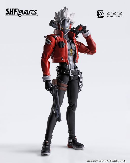画像ギャラリー No.001のサムネイル画像 / 「ゼンレスゾーンゼロ」に登場する邪兎屋のエージェント「ビリー・キッド」がアクションフィギュア「S.H.Figuarts」に。2026年4月発売