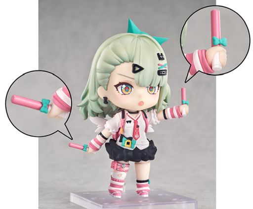 画像ギャラリー No.006のサムネイル画像 / 「ゼンレスゾーンゼロ」に登場する妄想エンジェルのメンバー「千夏」がデフォルメフィギュア「ねんどろいど」化。2027年3月に発売