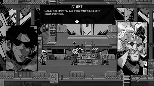 画像ギャラリー No.001のサムネイル画像 / 「Wolfstride」の海外向けNintendo Switch版が本日配信に。日本の漫画を意識した作風が光るメカRPG
