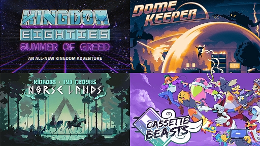 画像ギャラリー No.001のサムネイル画像 / Raw Fury，“BitSummit X-Roads”ブース出展決定。「Kingdom Eighties」「Cassette Beasts」など4タイトルをプレイアブル展示
