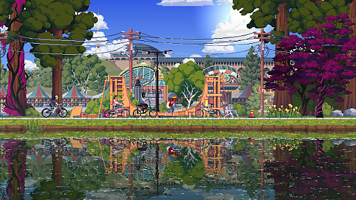 画像ギャラリー No.008のサムネイル画像 / ［GDC 2023］舞台はちょっとレトロな1980年代のアメリカ。横スクロール型ストラテジー新作「Kingdom Eighties」の最新デモ版をチェック