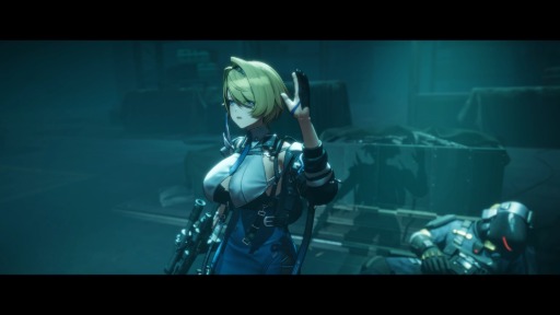 画像ギャラリー No.003のサムネイル画像 / 「ドールズフロントライン2：エクシリウム」，新規人形「ニキータ」のPVを公開。収入を子どもたちのために惜しみなく使うお姉さん警察官