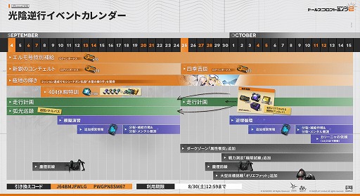 画像ギャラリー No.003のサムネイル画像 / 「ドールズフロントライン2：エクシリウム」，大型イベント「光陰逆行」のスケジュールを公開。「ビヨーカ」「アンドリス」「絳雨」が登場