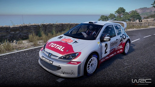 画像ギャラリー No.001のサムネイル画像 / 「WRCジェネレーションズ」,PS Storeの予約特典は“Peugeot 206 WRC”に決定