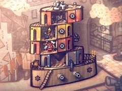 段ボール・ディストピアの“支配装置”をガチャガチャいじって壊せ！　「Phonopolis」は管理社会に小さな抵抗を仕掛けるパズルADV