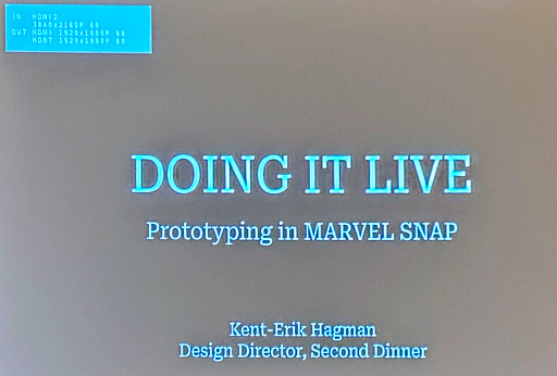 画像ギャラリー No.001のサムネイル画像 / ［GDC 2025］「MARVEL SNAP」の実践的なプロトタイピング手法とその成果――Second Dinnerが語る「ライブプロトタイピング」とは
