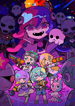 画像ギャラリー No.001のサムネイル画像 / 「グーニャモンスター」,アネモネを中心とした少しダークな新ビジュアルを公開。エピソード3で,スラッグ,オルカ,クリオネの3人が参戦