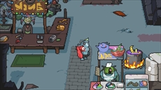 画像ギャラリー No.005のサムネイル画像 / PC/Switch向けアドベンチャーRPG「メグとばけもの」が発表に。少女が泣くと世界が終わるので，戦いの最中でもあやす