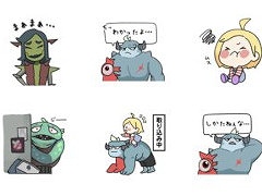 「メグとばけもの」，ゲーム内シーンを再現したLINEスタンプ（全16種）を販売中。ゲーム本編のPC/Switch向け15％オフセールも