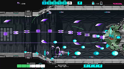 画像ギャラリー No.004のサムネイル画像 / 「DRAINUS」がSteamでリリースに。Team Ladybugが手がける，横スクロール型2Dシューティングゲーム